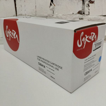 Картридж SAKURA CB541A  для HP Color LJ CM1312MFP/CP1215/CP1515/CP1518, синий, 1500 к.,  SACB541A