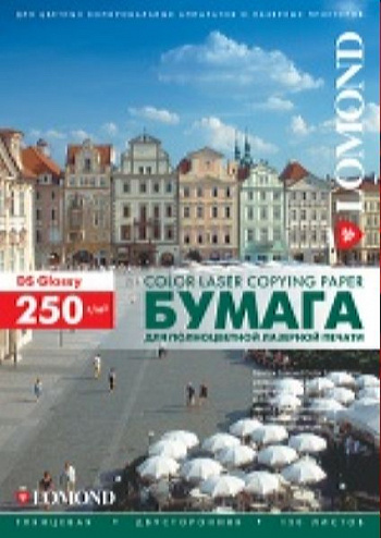Бумага ЛАЗЕРНАЯ Lomond 250/А3/150л. Глянцевая двухсторонняя 0310431