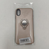Задняя накладка FAISON для iPhone XS MAX, Ring, матовая, розовое золото, держатель под палец, магнит