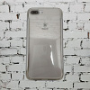 Силиконовый чехол BASEUS для iPhone 7 Plus, Fusion Series, прозрачный, глянцевый, серебряный