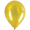 Шары воздушные ZIPPY (ЗИППИ) 10" (25см), КОМПЛЕКТ 50шт., золотой металлик, в пакете, 104181