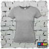 Футболка Futbitex "Melange" Женская (44(XS), Серый меланж )