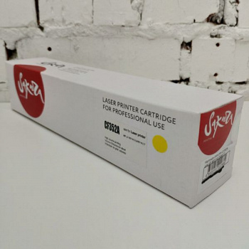 Картридж SAKURA CF352A  для HP MFP M176/M177, желтый, 1000 к.,  SACF352A
