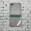Силиконовый чехол HOCO для iPhone 7/8 Plus прозрачный, чёрный ( Light series)