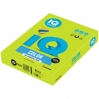 Бумага IQ "Color intensive" А4, 80г/м2, 500л. (зелёная липа)LG46Mondi