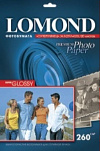 LOMOND 260 г/м2 односторонняя Super Glossy А3/20л 1103130