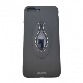 Задняя накладка WK для iPhone 7/8 Plus, Lacus Creative series, soft touch, матовая, чёрный