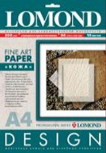 LOMOND Lomond "Кожа", 200г/м2, глянцевая. A4 (10 л/п.) 0918041