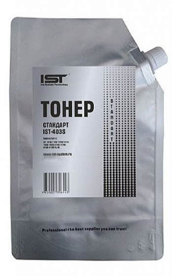 Тонер голубой HP 1500/2500/2600/5500/4550/4600/8500/8550/3550/370/CM1215/1015/1017/2025, пакет 300гр, IST