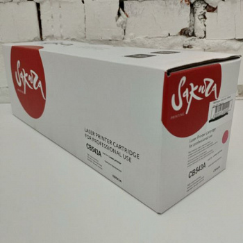 Картридж SAKURA CB543A  для HP Color LJ CM1312MFP/CP1215/CP1515/CP1518, пурпурный, 1500 к.,  SACB543A